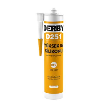 Derby D251 Yüksek Isı Silikonu
