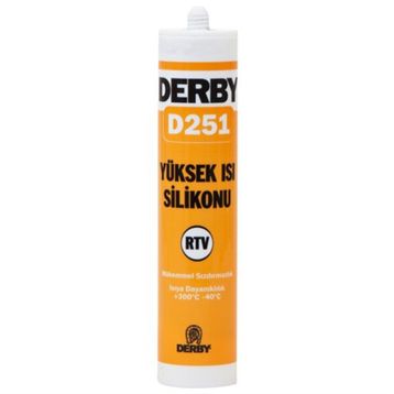 Derby D251 Yüksek Isı Silikonu