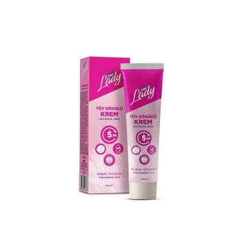 Derby Lady 100 ml Normal Ciltler İçin Tüy Dökücü Krem