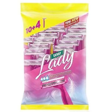 Derby Lady 2 Bıçaklı 10+4 Adet Tıraş Bıçağı
