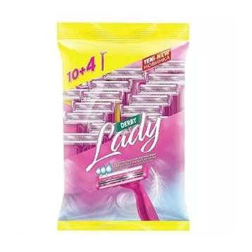 Derby Lady 2 Bıçaklı 10+4 Adet Tıraş Bıçağı