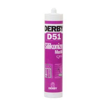 Derby Mastik Beyaz 500 Gr Silikonize