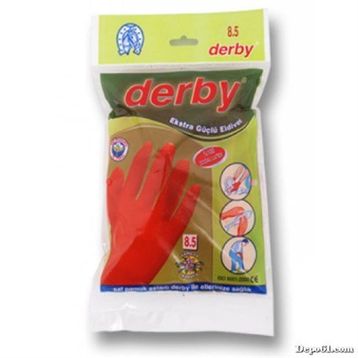 Derby No 8 Lastik Eldiven