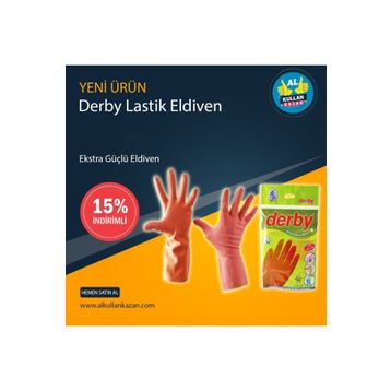 Derby No 9 Lastik Eldiven