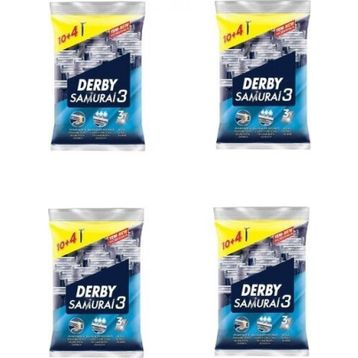Derby Samurai 3 10+4 4 Adet Tıraş Bıçağı