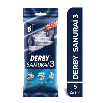 Derby Samuraı 3 14 Adet 5'li Poşet Tıraş Bıçağı