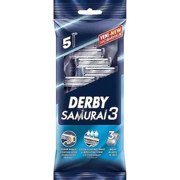 Derby Samurai 3 Bıçaklı 5'li Tıraş Bıçağı