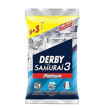 Derby Samurai 3 Platinum 9+3 Tıraş Bıçağı