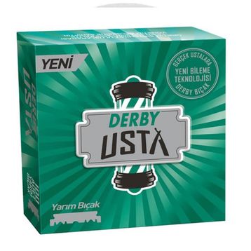 Derby Usta Single Edge 100'lü Berber Bıçağı