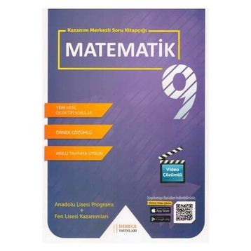 Derece 9. Sınıf Matematik Set Derece Yayınları