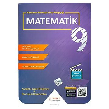 Derece 9. Sınıf Matematik Set Derece Yayınları