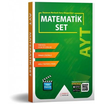 Derece Yayınları - 2019-2020 AYT Matematik Modüler Set