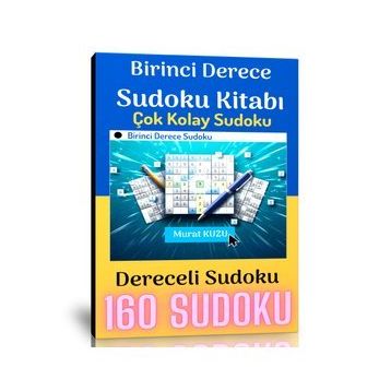 Dereceli Çok Kolay Sudoku Kitabı Birinci Derece