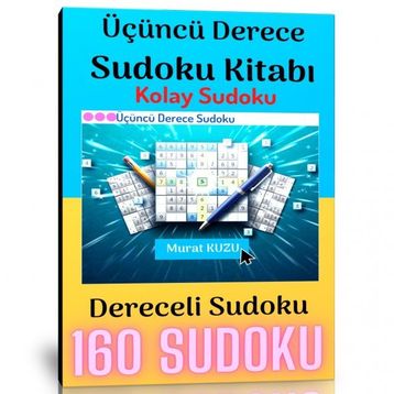 Dereceli Normal Sudoku Kitabı Üçüncü Derece