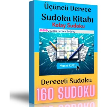 Dereceli Normal Sudoku Kitabı Üçüncü Derece