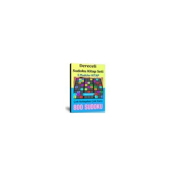 Dereceli Sudoku Kitap Seti 5 Kitap