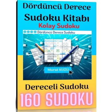 Dereceli Zor Sudoku Kitabı Dördüncü Derece