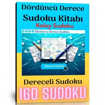 Dereceli Zor Sudoku Kitabı Dördüncü Derece