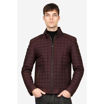 Dericlub E-1203 Bordo Gerçek Deri Erkek Kaban