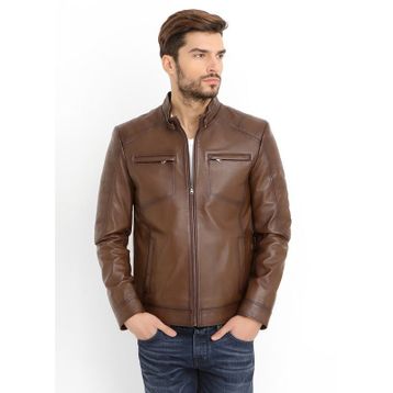 Dericlub E-502 Camel Erkek Deri Mont