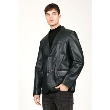 Dericlub E2246 Gerçek Deri Erkek Blazer Ceket
