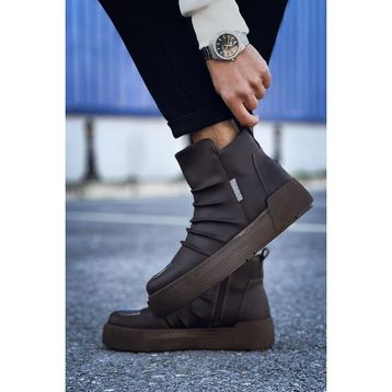 Deridün Yıldız Shoes MN113 CRT Swat Kahve Erkek Bot