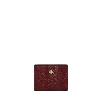 Derimod 000A2D564540 Kadın Bordo Baskılı Cüzdan