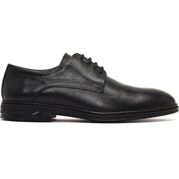 Derimod 25WFD750218 Erkek Siyah Bağcıklı Deri Casual Ayakkabı
