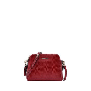 Derimod 26PBD2804KR Kadın Bordo Baskılı Çapraz Çanta