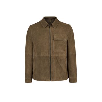 Derimod 26SGD659910 Asensio Erkek Yeşil Süet Deri Ceket