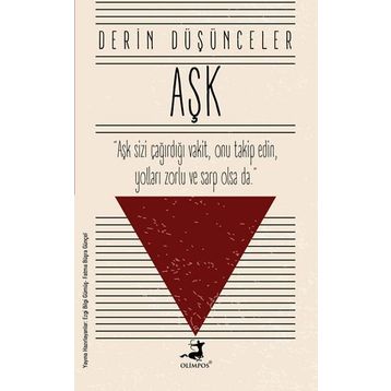 Derin Düşünceler - Aşk - Olimpos Yayınları