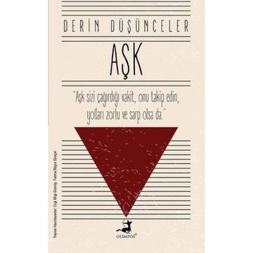 Derin Düşünceler - Aşk - Olimpos Yayınları