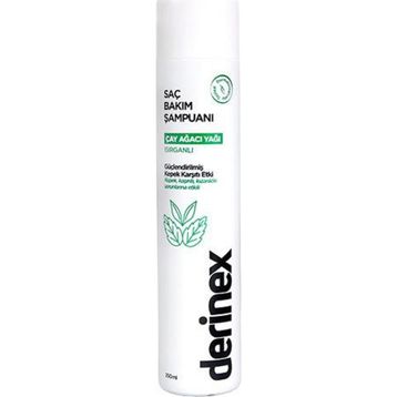 Derinex 250 ml Çay Ağacı Yağlı Isırganlı Kepeğe Karşı Saç Bakım Şampuanı