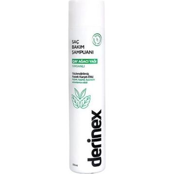 Derinex 250 ml Çay Ağacı Yağlı Isırganlı Kepeğe Karşı Saç Bakım Şampuanı