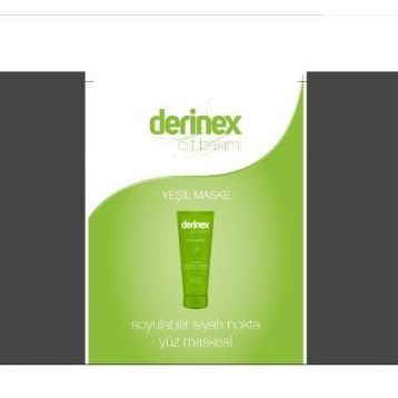 Derinex 75 ml Yeşil Maske Tüp