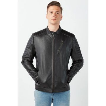 Deriza Luigi Siyah Erkek Mont