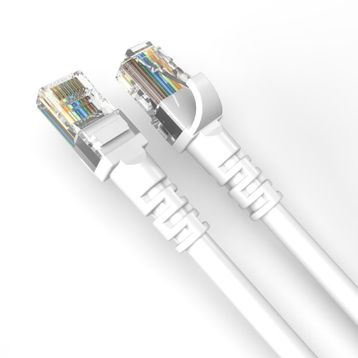 Derkab CAT6 Beyaz 15 mt Ağ Ethernet Kablo