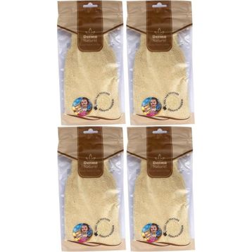 Derma 4xMS-01 Hassas Ciltlere Özel Naturel Bebek Banyo Eldiveni