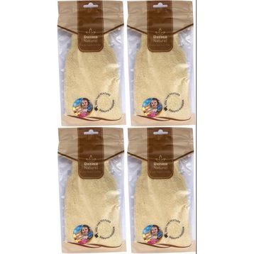 Derma 4xMS-01 Hassas Ciltlere Özel Naturel Bebek Banyo Eldiveni
