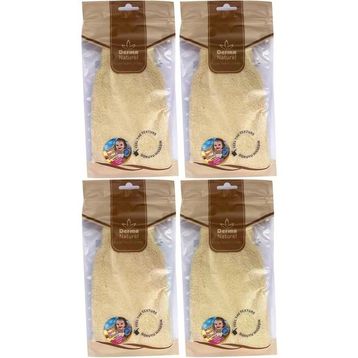 Derma 4xMS-01 Hassas Ciltlere Özel Naturel Bebek Banyo Eldiveni