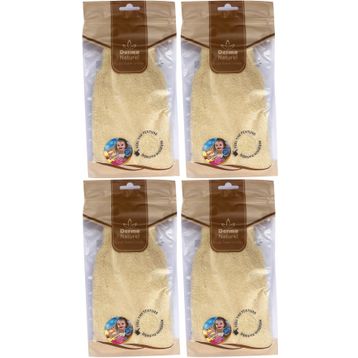 Derma 4xMS-01 Hassas Ciltlere Özel Naturel Bebek Banyo Eldiveni
