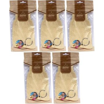 Derma 5xMS-01 Hassas Ciltlere Özel Naturel Bebek Banyo Eldiveni