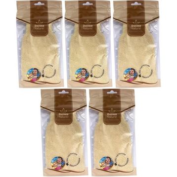 Derma 5xMS-01 Hassas Ciltlere Özel Naturel Bebek Banyo Eldiveni