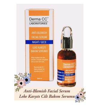 Derma CC Laboratories Anti Blemish Serum Night 30 ml Leke Karşıtı Gece Serumu