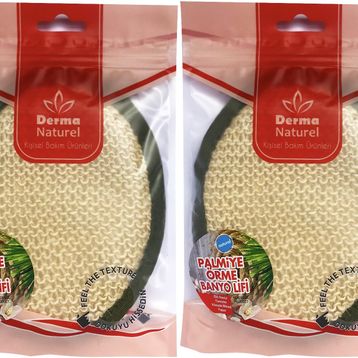 Derma Naturel 2xMS-02 Örme Banyo-Yüz Lifi