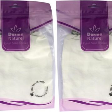Derma Naturel 2xMS 20 Siyah Krep Kese