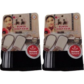 Derma Naturel 2xMS 28 Siyah Krep Kese