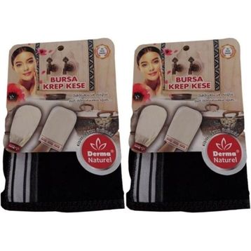 Derma Naturel 2xMS 28 Siyah Krep Kese