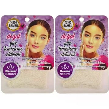 Derma Naturel 2xMS-32 Yüz Temizleme Eldiveni