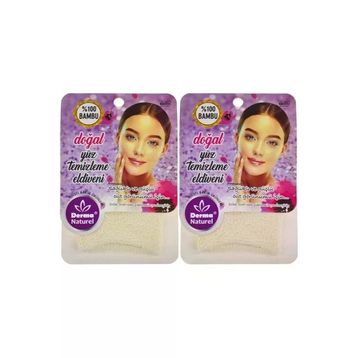 Derma Naturel 2xMS-32 Yüz Temizleme Eldiveni